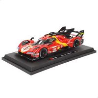 burago - maqueta coche ferrari 499p lmh licencia oficial escala 118