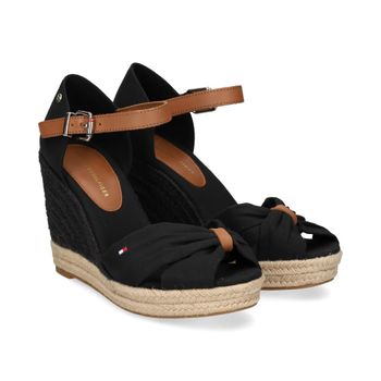 Tommy Hilfiger Alpargatas Mujer - Negro Talla 38