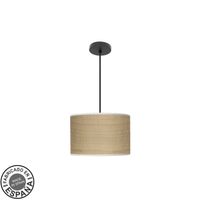colgante moda 1xe27 negrocanizo claro regx30x30