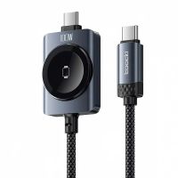 toocki tx128c2 pd100w cable tipo c a tipo c con cargador inalambrico para reloj pd carga rapida transmision de datos nuc