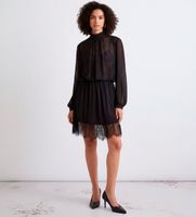 marella para mujer 2613221191200 vestido mllrivetto negro 44 fiesta viscosa manga larga