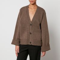 axel arigato memory relaxed wool cardigan - l