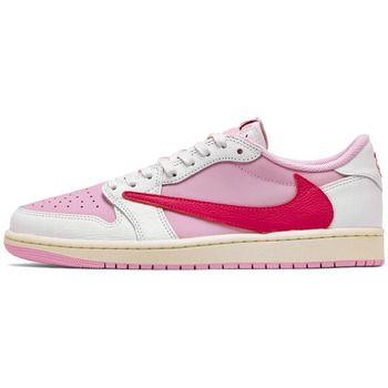 Nike Deportivas Moda 1 Low OG Travis Scott Tropical Pink para hombre