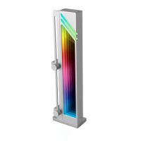 mars gaming mca-gcb soporte para tarjeta grafica argb compatibilidad universal plata