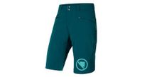 pantalon corto endura singletrack ii azul  hombre