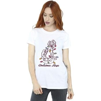 Disney Camiseta Lady And The Tramp para mujer