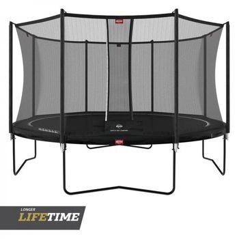 Cama Elástica Berg Favorit 430 + Red Comfort Negro