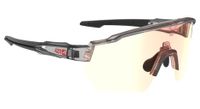 azr kromic race rx cristal gafas negro transparente kromic iridescent red pantalla multicapa