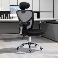 conjunto 1 silla de oficina1 alfombra protectora de suelo homcom