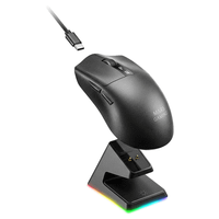 mouse mars gaming wireless y bluetooth mmw-elite tri-mode 24ghz bt 54 6 botones 20000 dpi negro