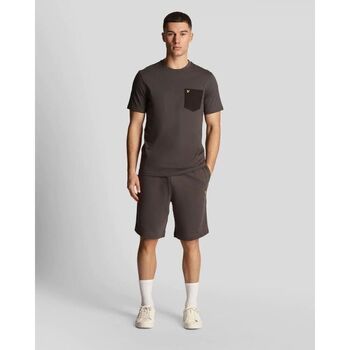 Lyle & Scott Short ML414VOG SWEAT SHORT-W635 GUNMETAL para hombre