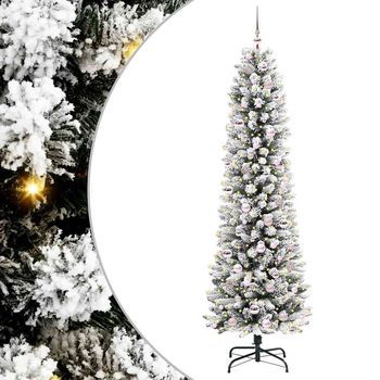 Árbol De Navidad | Decoraciones De Navidad Artificial 210 Cm Pvc, Metal Y Plástico