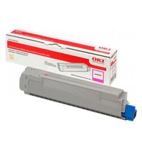 oki 46490606 magenta original high capacity toner cartridge