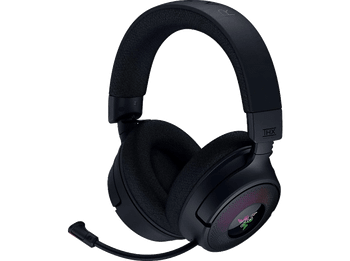 Auriculares gaming - Razer Kraken V4, Circumaurales, Bluetooth, Negro