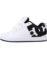 de dc shoes zapatillas dc shoes court graffik wlk blanco negro white-black-black wlk