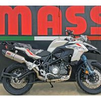 silenciador de escape benelli trk 502 x mass oval