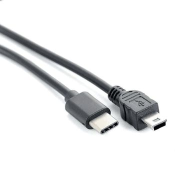 Cable USB-C 3.1 a Mini USB Macho/Macho 1m Negro