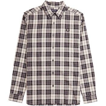 Fred Perry Camisa manga larga Fp Tartan Twill Shirt para hombre