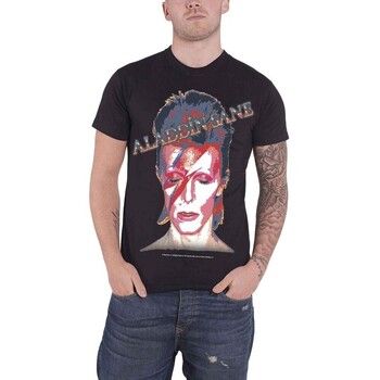 David Bowie Camiseta manga larga Aladdin Sane para mujer