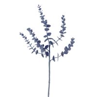 follaje artificial eucalipto efecto velloso azul h73