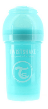 Twistshake Biberón Anticólico 180ml Pastel Azul