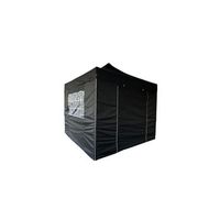 carpa plegable pro 3x3 completa estructura negra  color negro