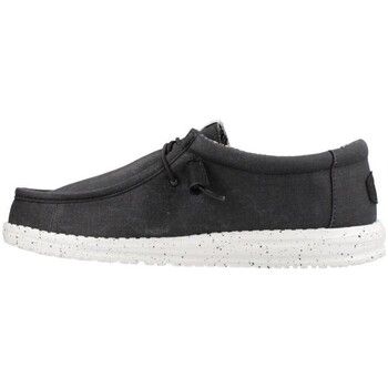 HEYDUDE Náuticos Wally Stretch Canvas para hombre