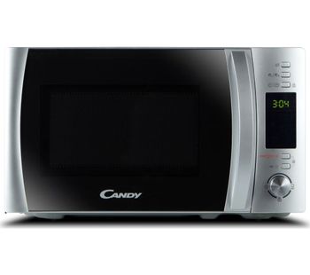 CMXW20DS-UK Compact Solo Microwave - Silver, Silver