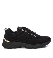 xti para mujer 14245204-negro zapatillas 142452 negro 39 tela plano cordones casual