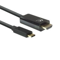 ewent cable adaptador usb-c a hdmi 4k 2m negro