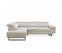 rinconera con cama swan izquierda 4 plazas gris claro