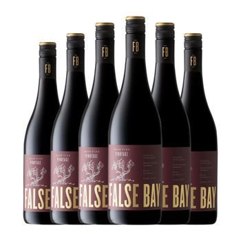 False Bay Vino Tinto Bushvine Stellenbosch 75 Cl 14% Vol. (pack De 6 Unidades)