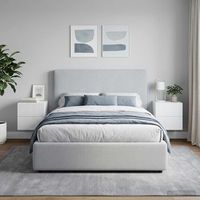 mesita de noche de pared - mueble para dormitorio - madera de ingenieria - madera 33x345x40cm