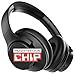 Auriculares diseñados con chip - Auriculares Bluetooth con cancelación activa de ruido, 50 horas de duración de la batería, sonido equilibrado, diseño ergonómico, ideal para música, viajes, oficina en