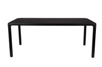 mesa de comedor de fresno negro 180 cm