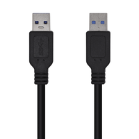 aisens cable usb 30 tipo am-am negro 20m