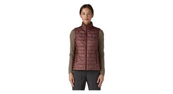 Jersey interior sin mangas patagonia nano puff mujer morado