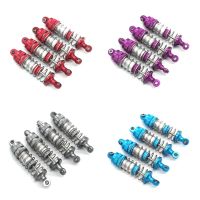 4pcs piezas de metal mejoradas amortiguadores de aceite para mnrc mn128 mn86s g500 112 modelos de vehiculos rc accesori