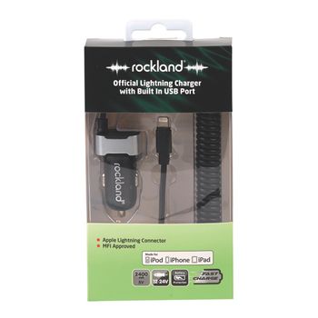 Rockland Car Charger to Lightning