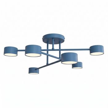 Plafón de techo tanfa azul (6 luces)