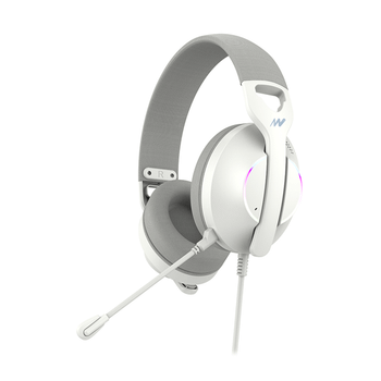 AURICULARES+MICRO NETWAY GAMING HX380 BLANCO