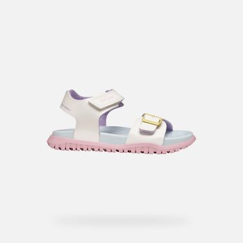 GEOX Sandal Fusbetto Junior Blanco/multicolor