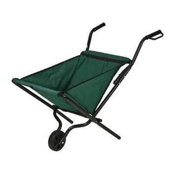 Well Home Carretilla Plegable Verde, Carga Máxima 30-40 Kg