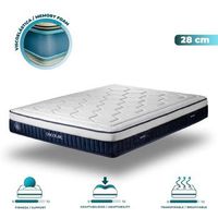 colchon con nucleo de espuma flow cecofresh 2700 coolconfort hybrid 100 x 200