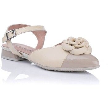Pitillos Zapatos Bajos Sandalia plana - Piel para mujer