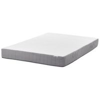 colchon de muelles ensacados con asas relleno de espuma viscoelastica refrescante firmeza media funda extraible 7 zonas acolchado 140 x 200 cm breez