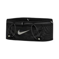nike run belt cinturon para correr - negro blanco