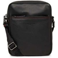 lancaster bolso bolso de cuero soft vintage 320-14 negrorojo para hombre