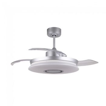 Ventilador led con altavoz cosmo rgb cct (35w)