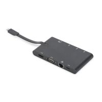 digitus dock station usb-c negra